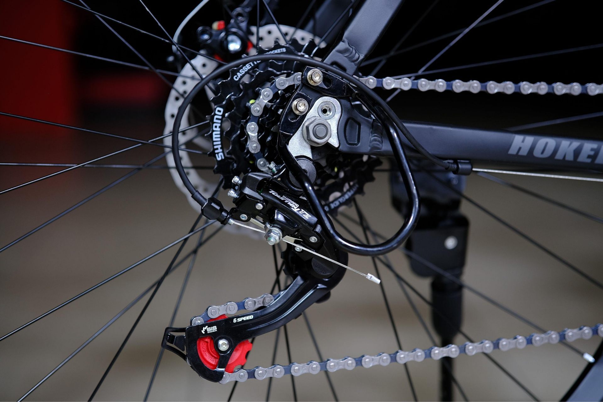 Задний переключатель Shimano Tourney TZ500 оригинал
 HOKE ONE WAY 29 матовый чёрный 19